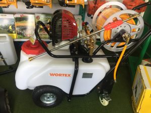 Carriola per diserbo con motore a scoppio