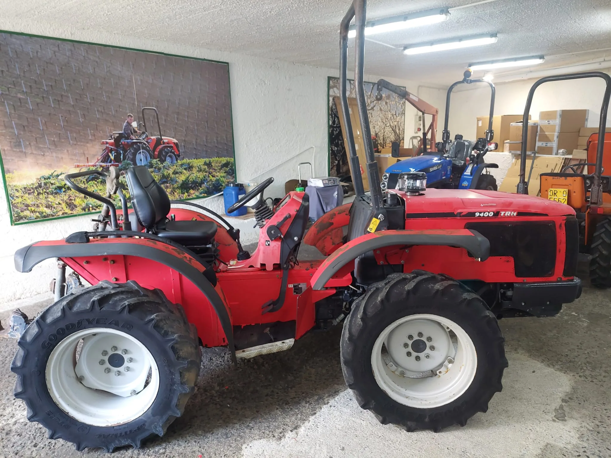 Carraro TRH 9400 usato con trincia frontale inclusa - immagine 2